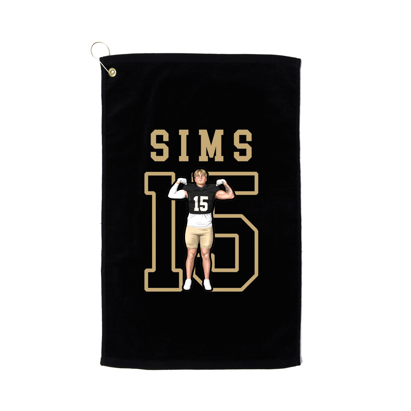 Golf Towel — Shirsey in Black