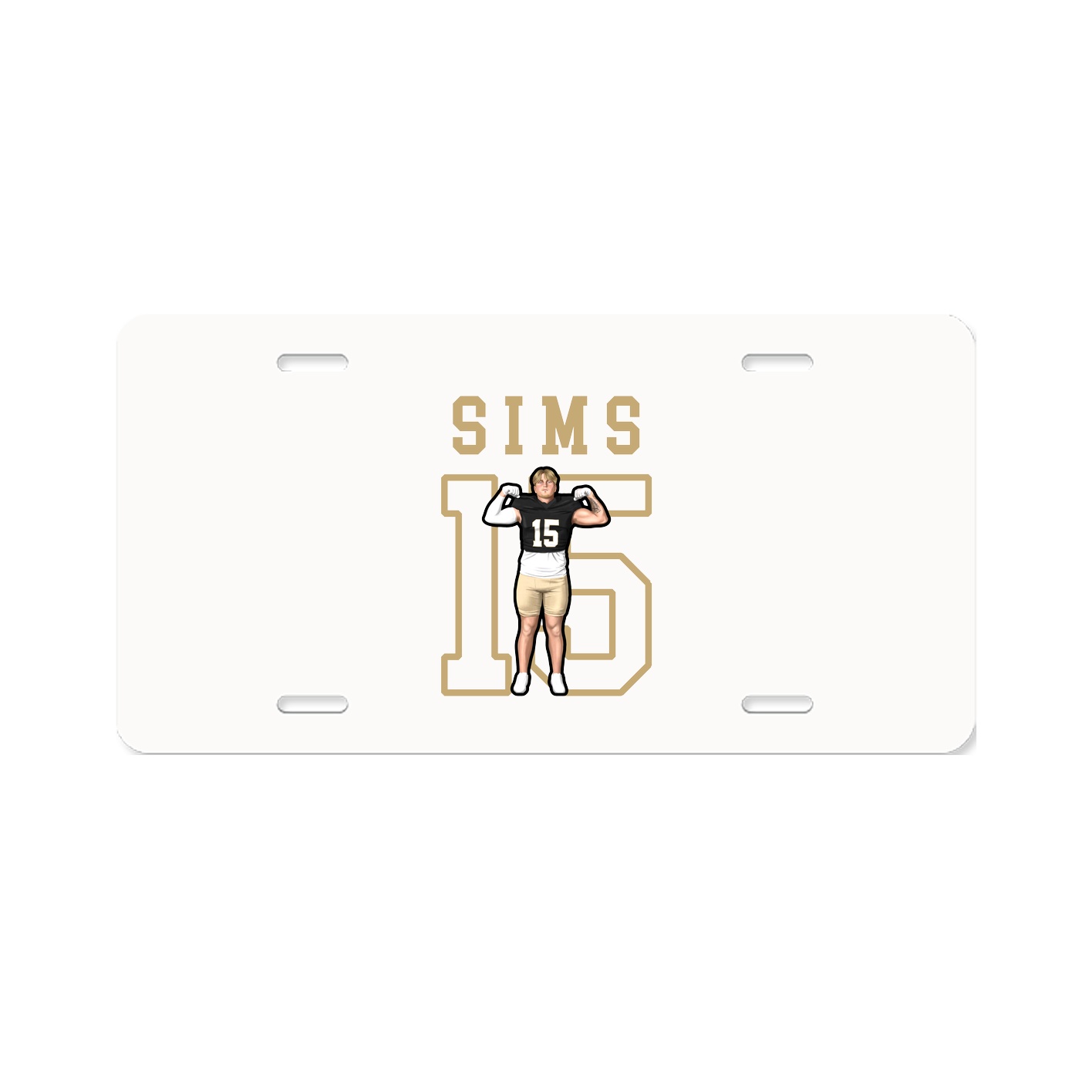 License Plate — Shirsey in Classic