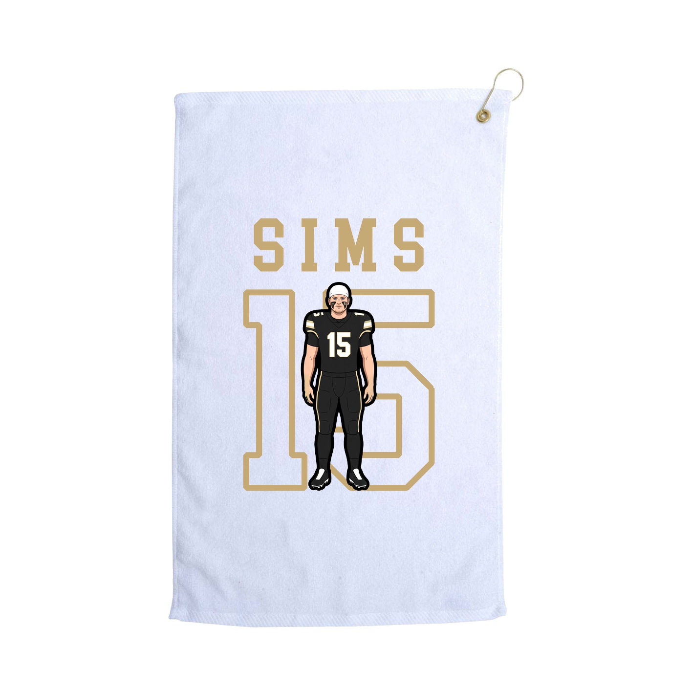 Golf Towel — Shirsey in White