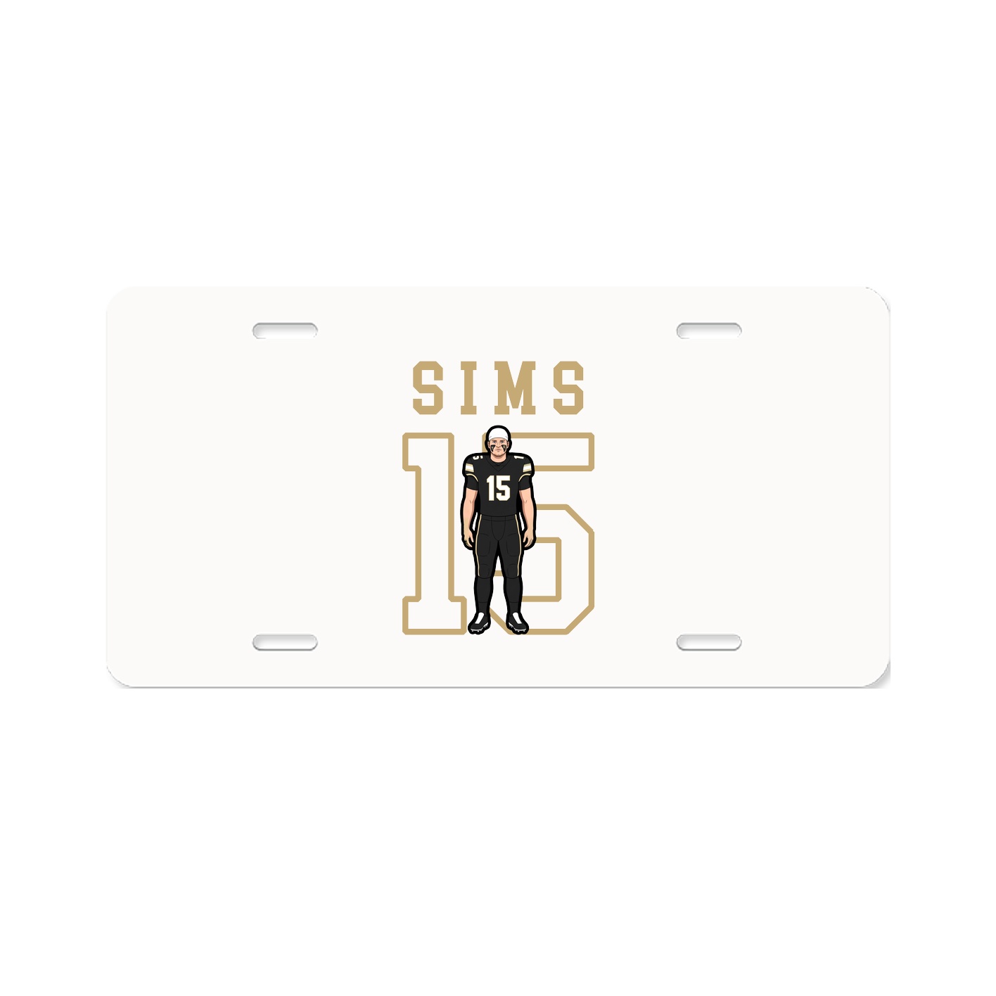License Plate — Shirsey in Classic