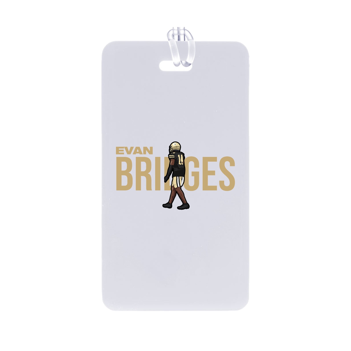 Bag Tag — Player Name in Classic