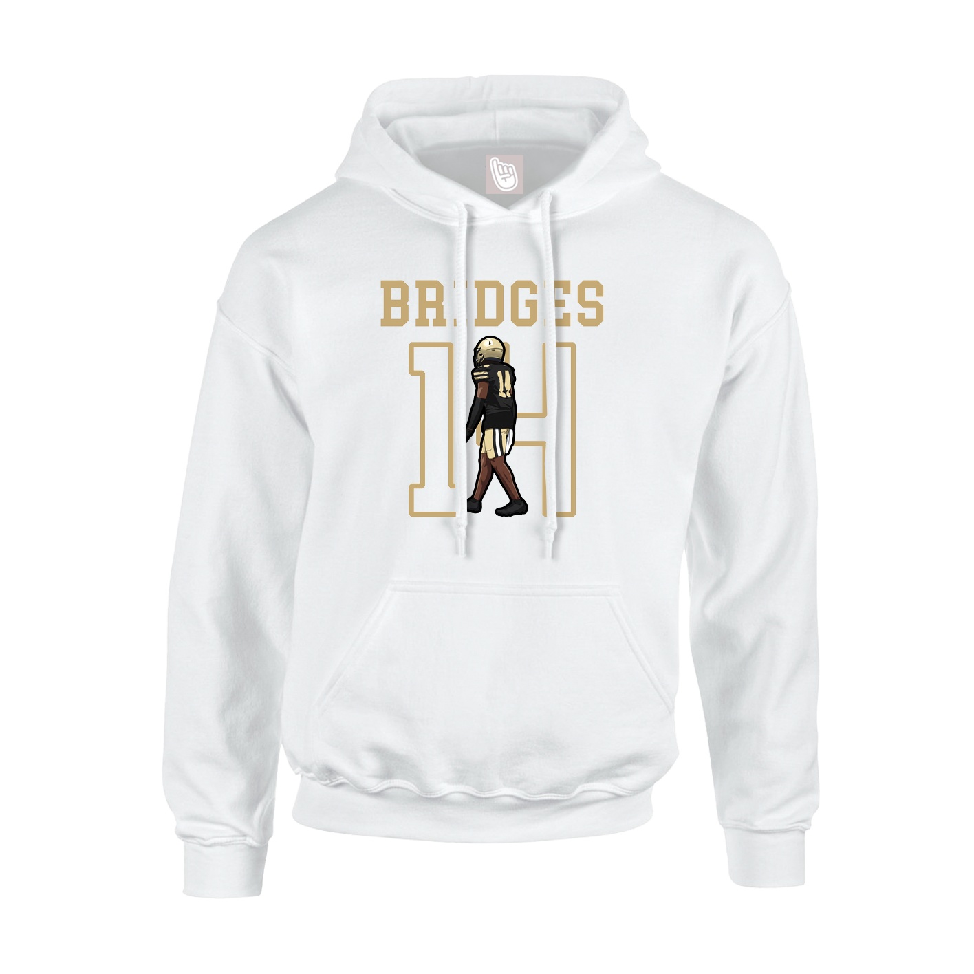 Youth Hoodie — Shirsey in White