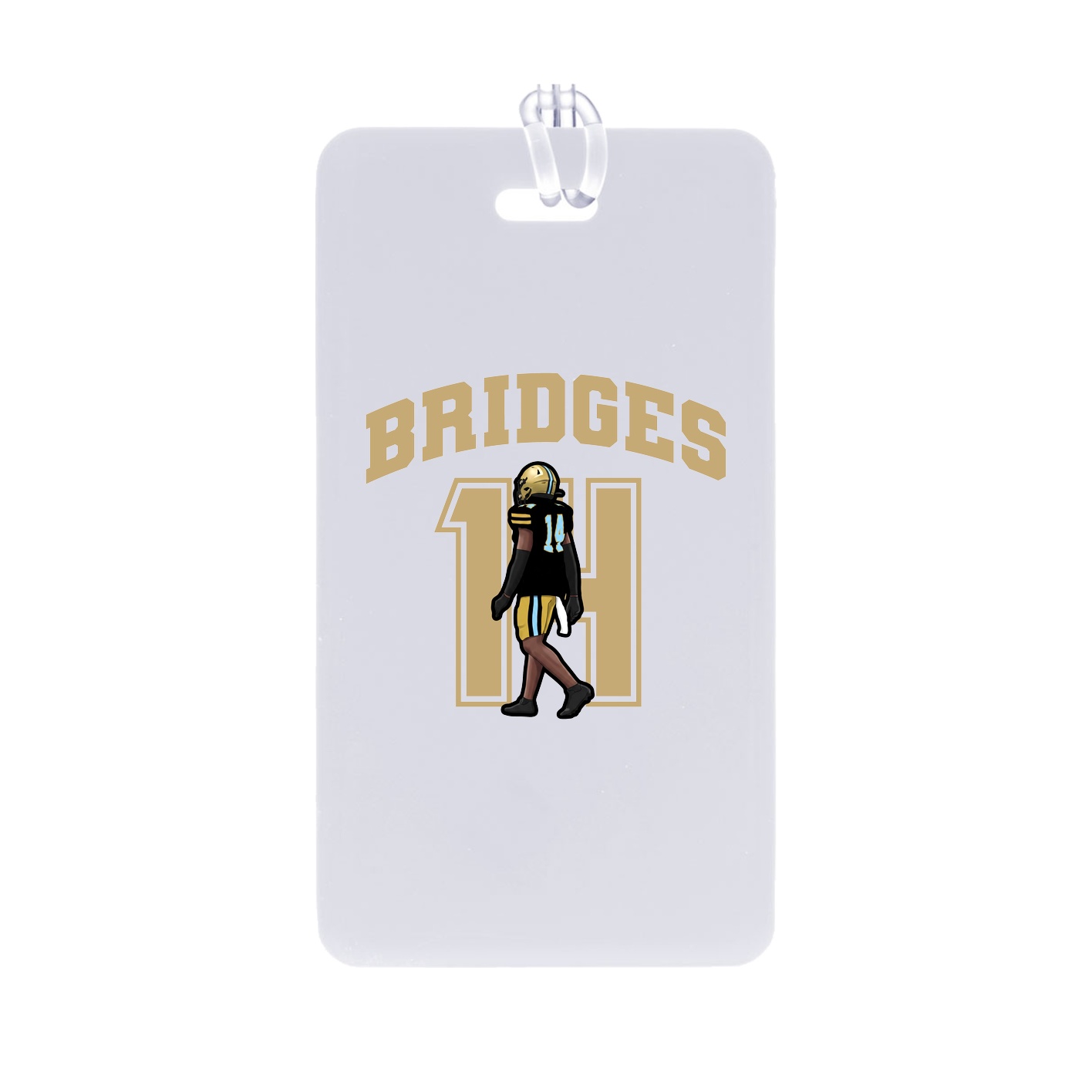 Bag Tag — Number in Classic
