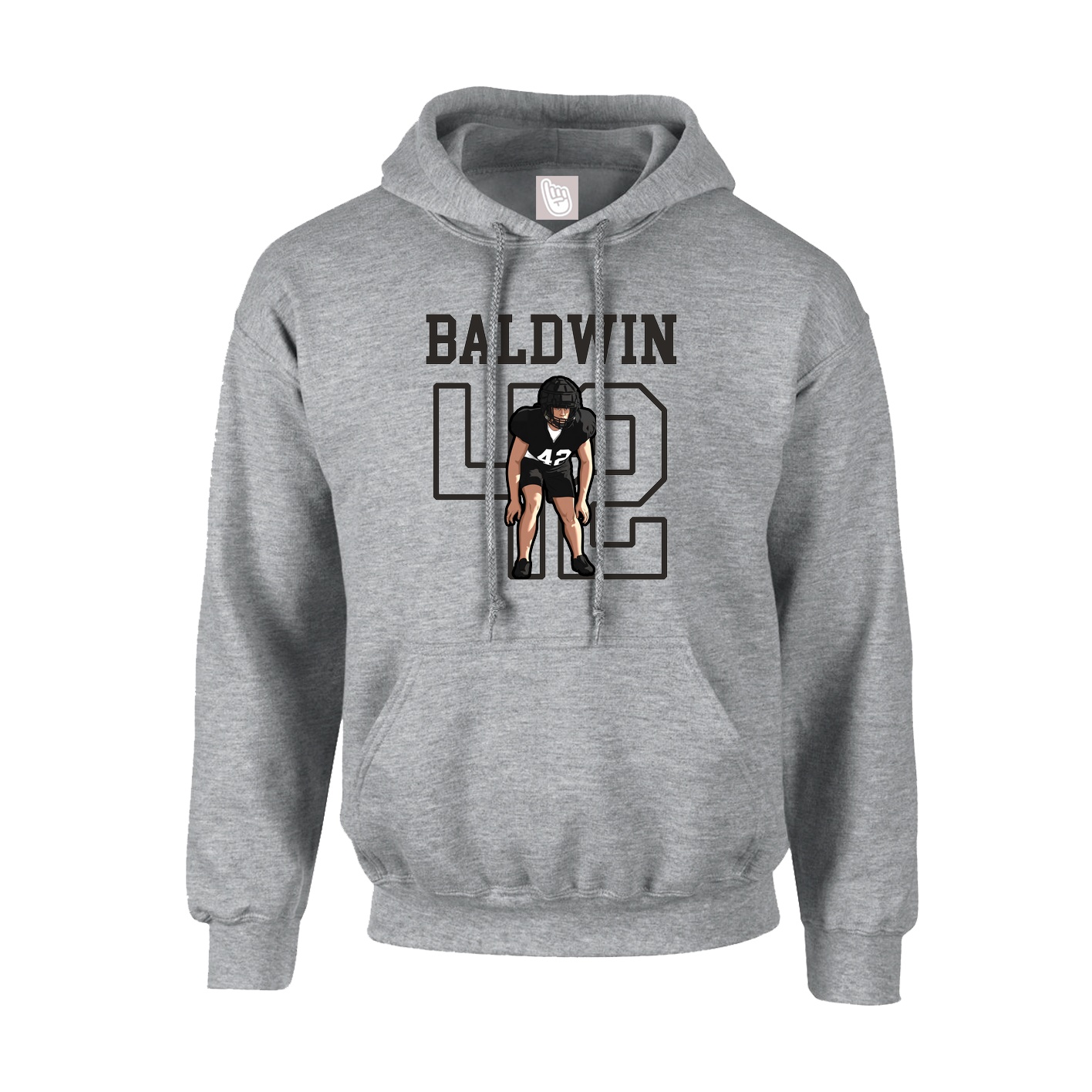 Hoodie — Shirsey in Grey