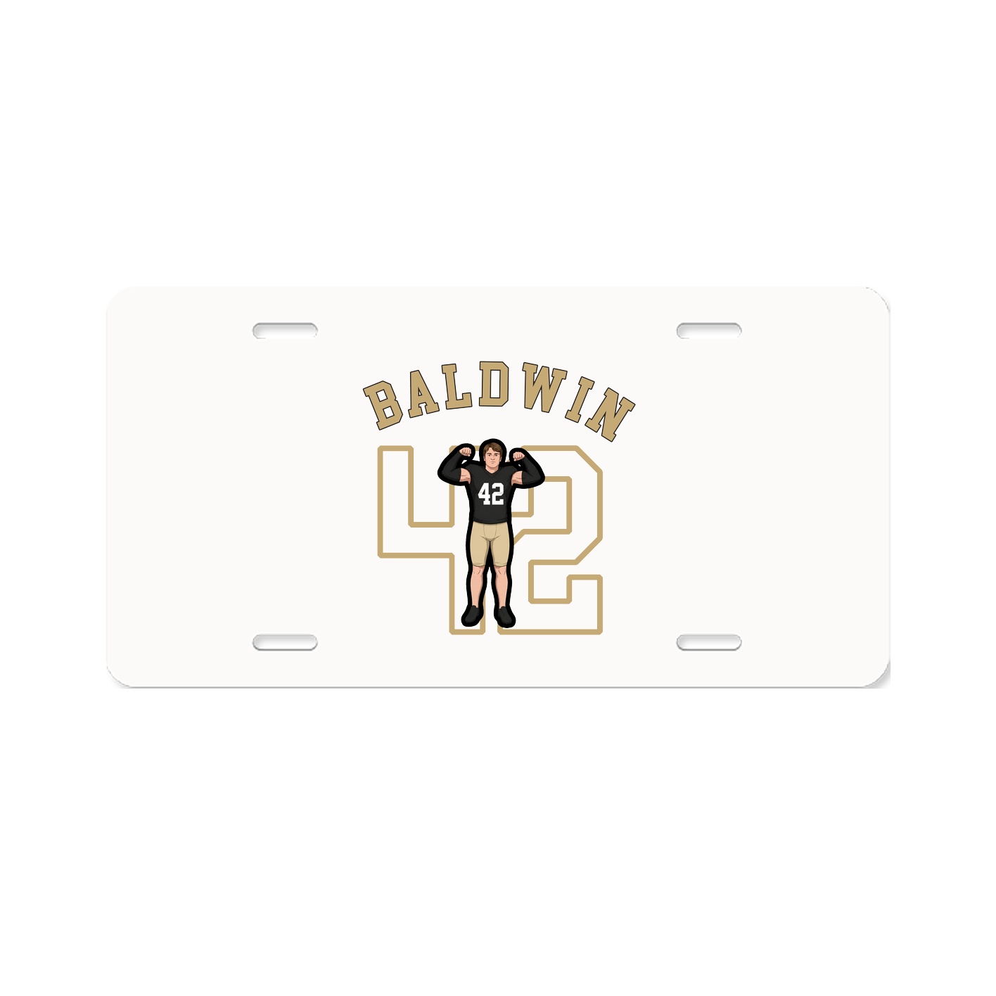 License Plate — Shirsey Arch in Classic