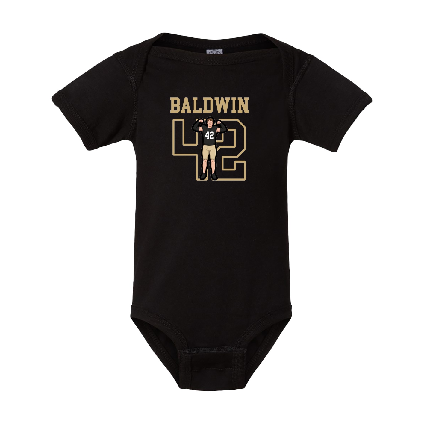 Baby Onesie — Shirsey in Black