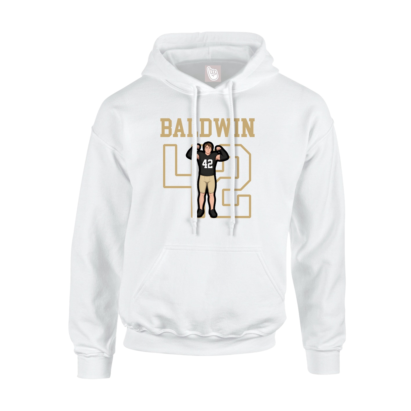 Youth Hoodie — Shirsey in White