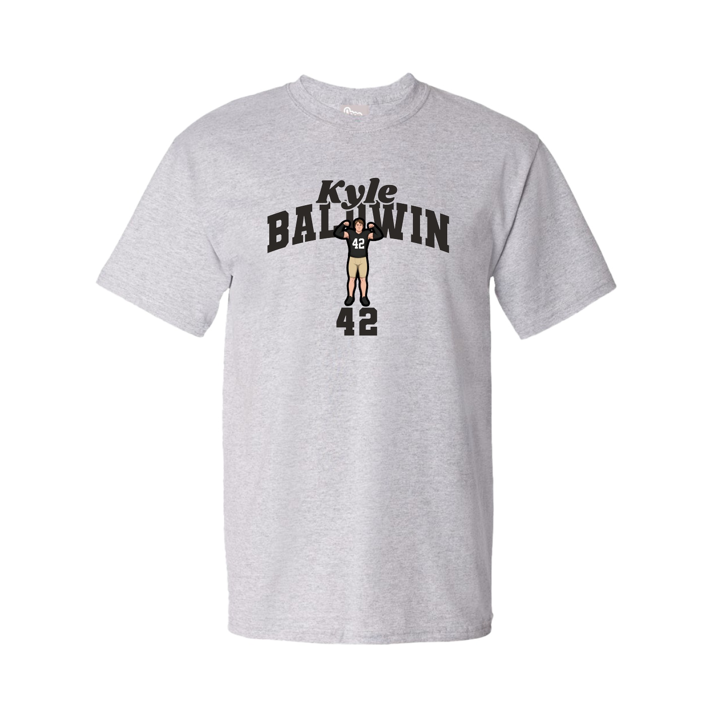 Youth Tee — Signature Arch in Grey