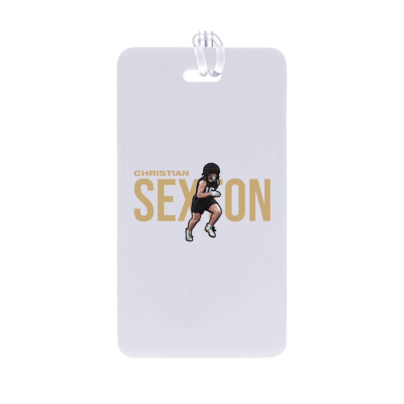 Bag Tag — Player Name in Classic