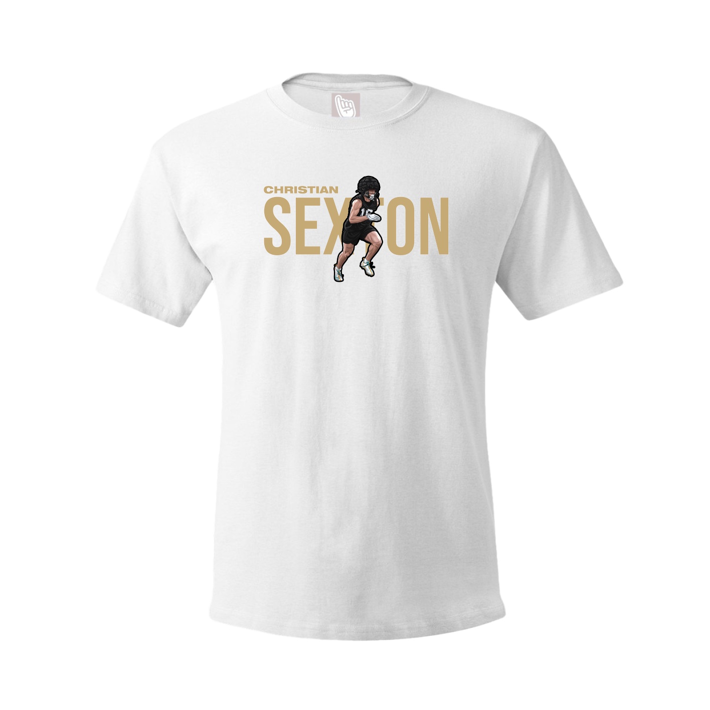 Youth Tee — Player Name in White