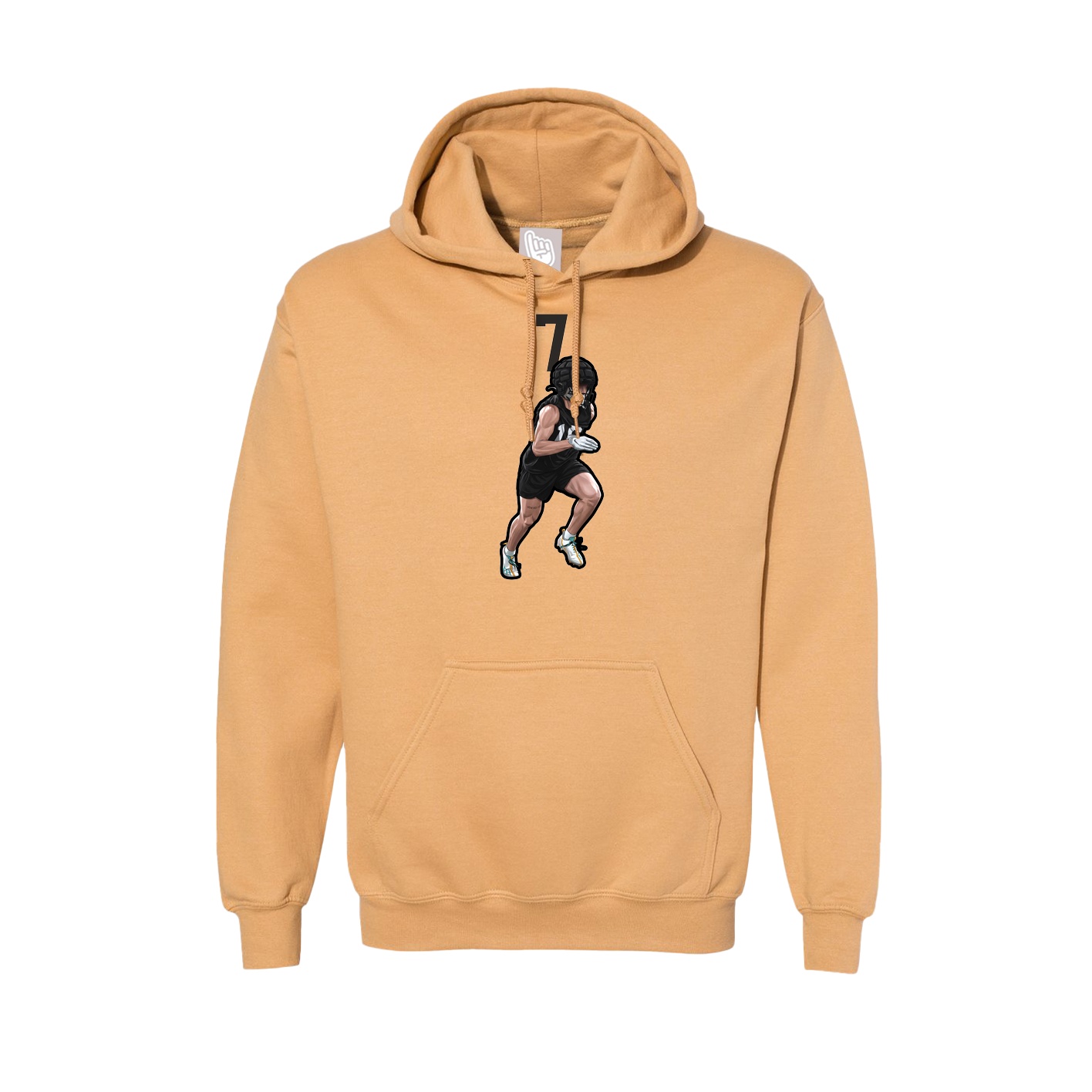 Hoodie — Number Top in Vegas Gold
