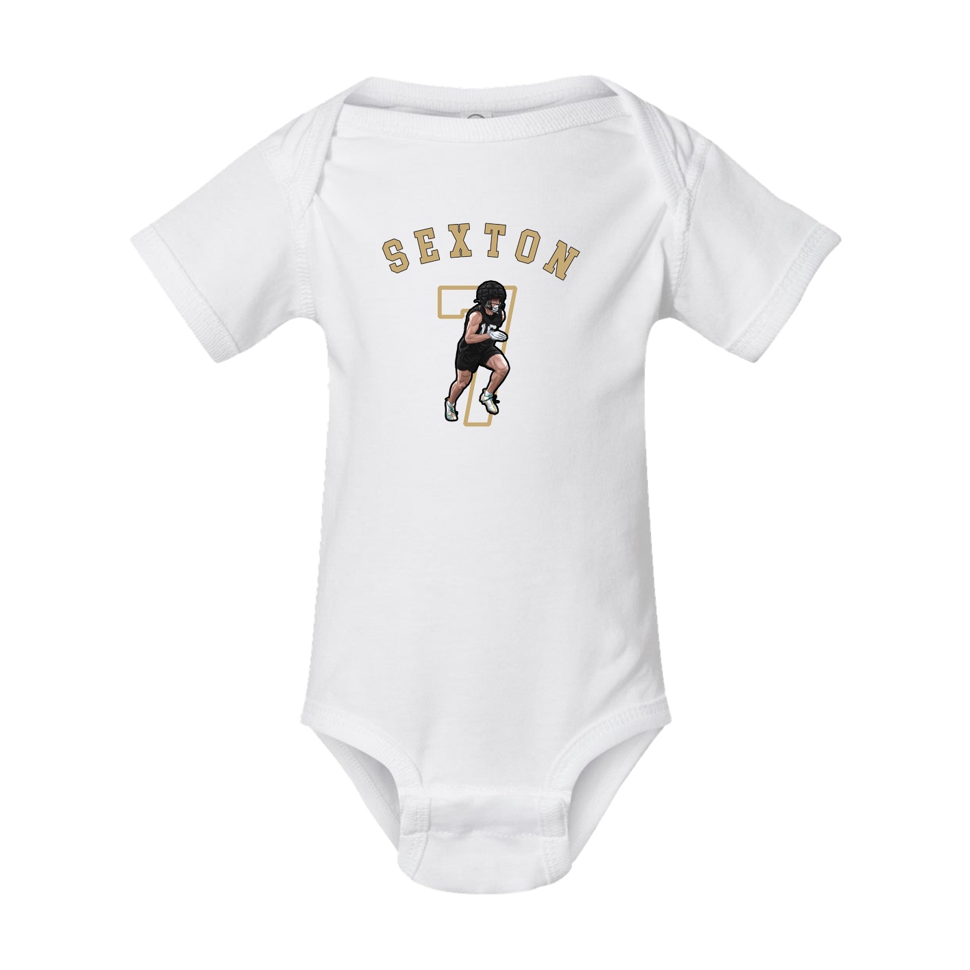 Baby Onesie — Shirsey Arch in White