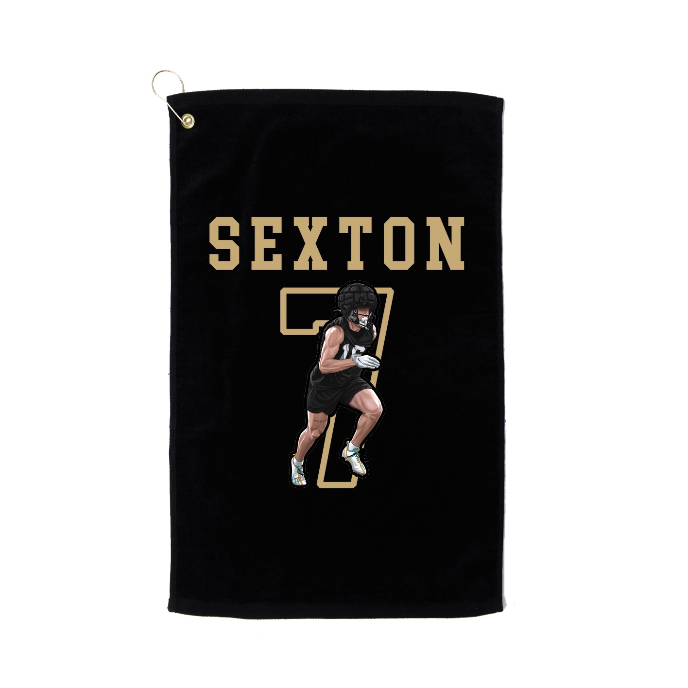 Golf Towel — Shirsey in Black