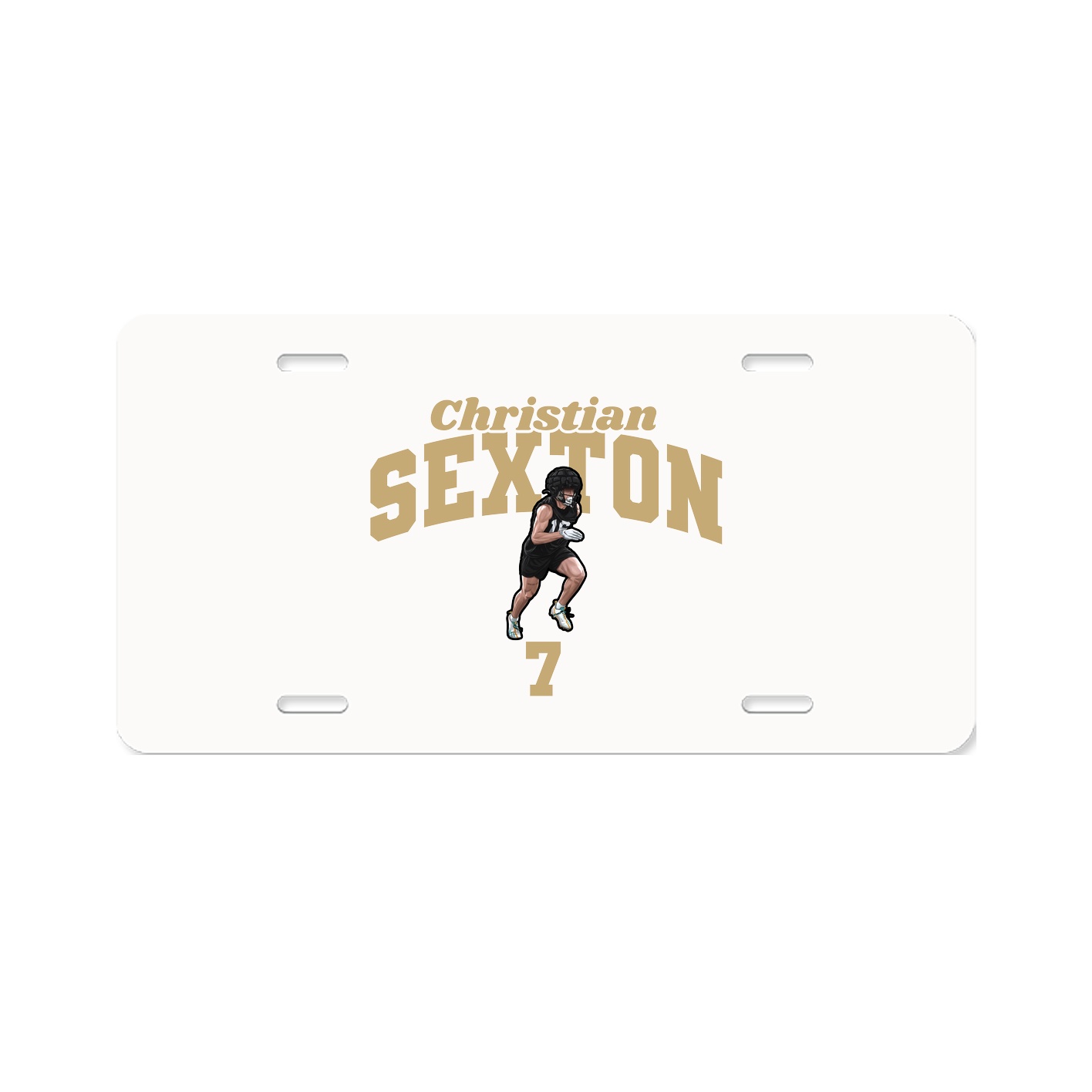 License Plate — Signature Arch in Classic
