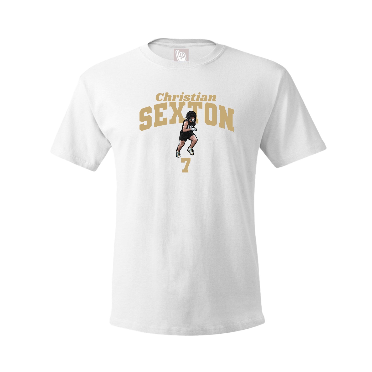 Youth Tee — Signature Arch in White