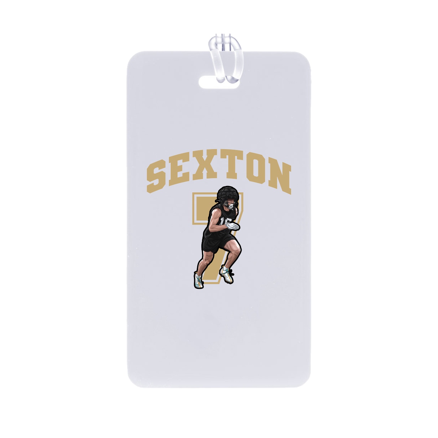 Bag Tag — Number in Classic