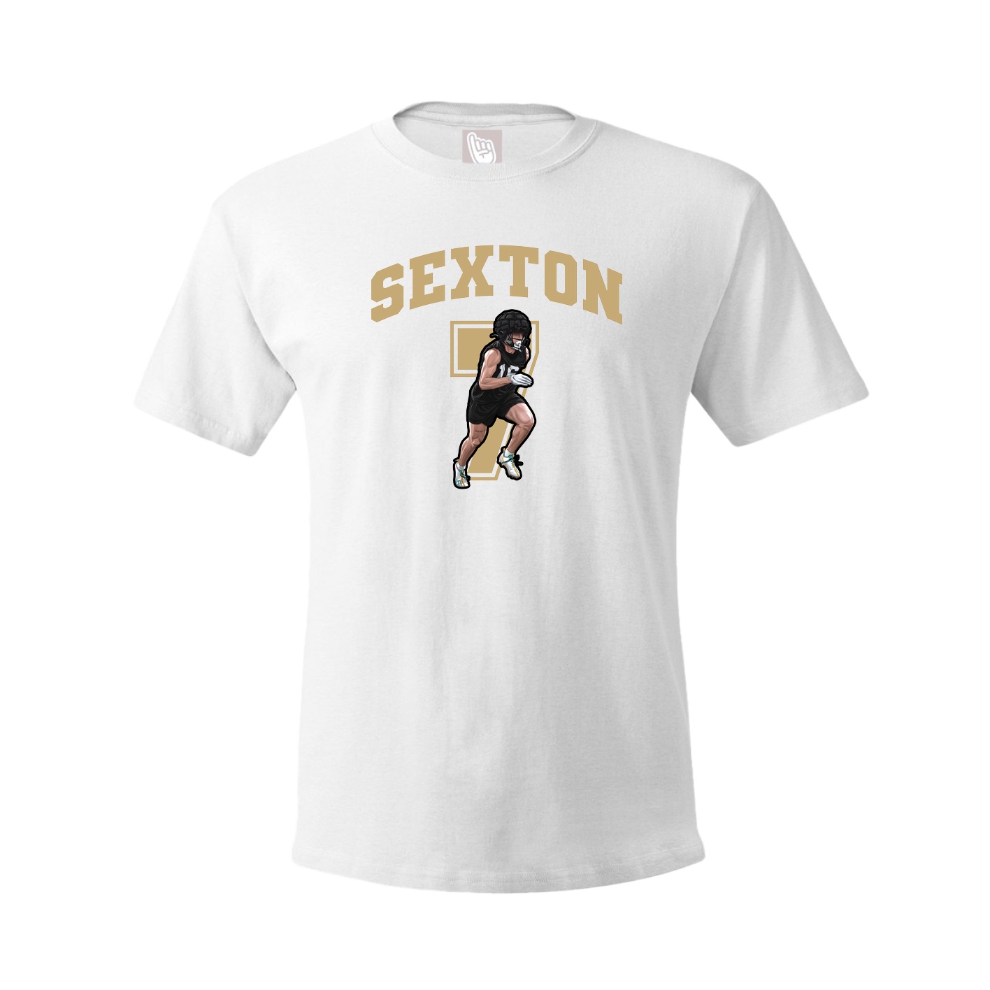 Tee — Number in White