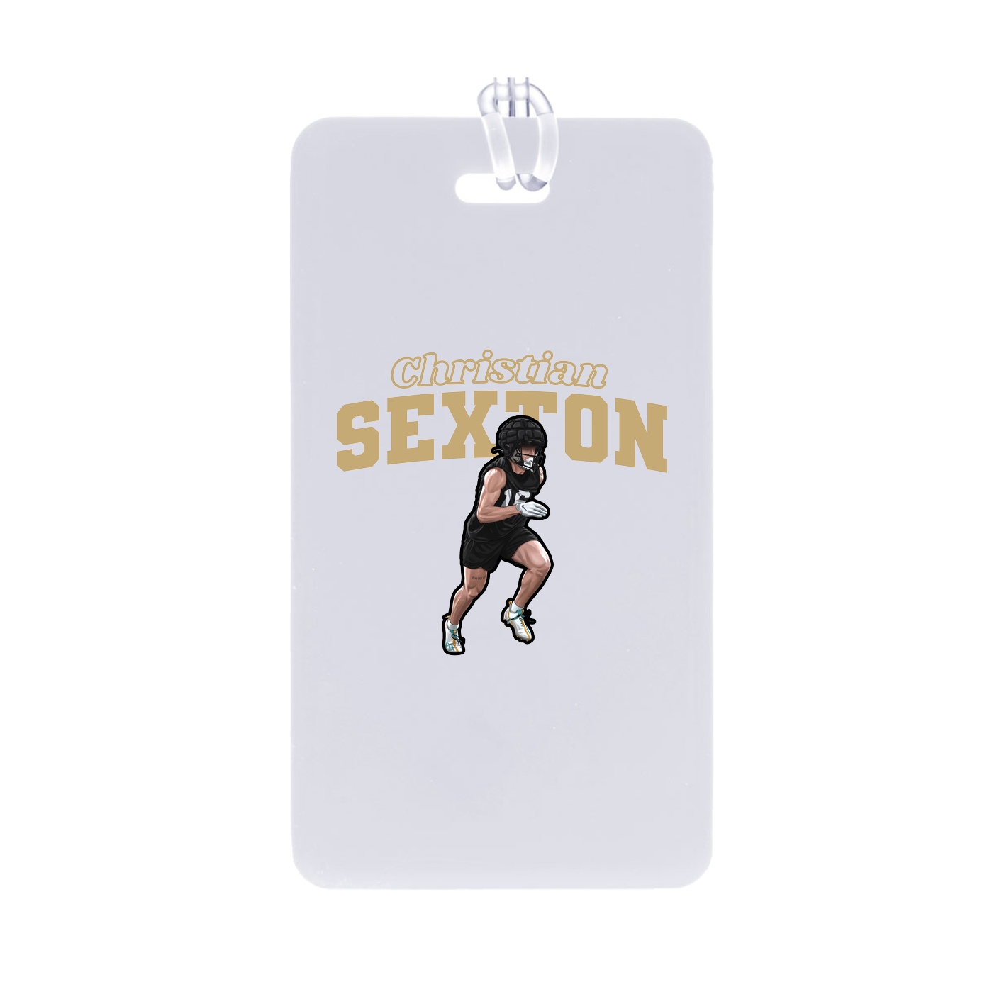 Bag Tag — Name Arch in Classic