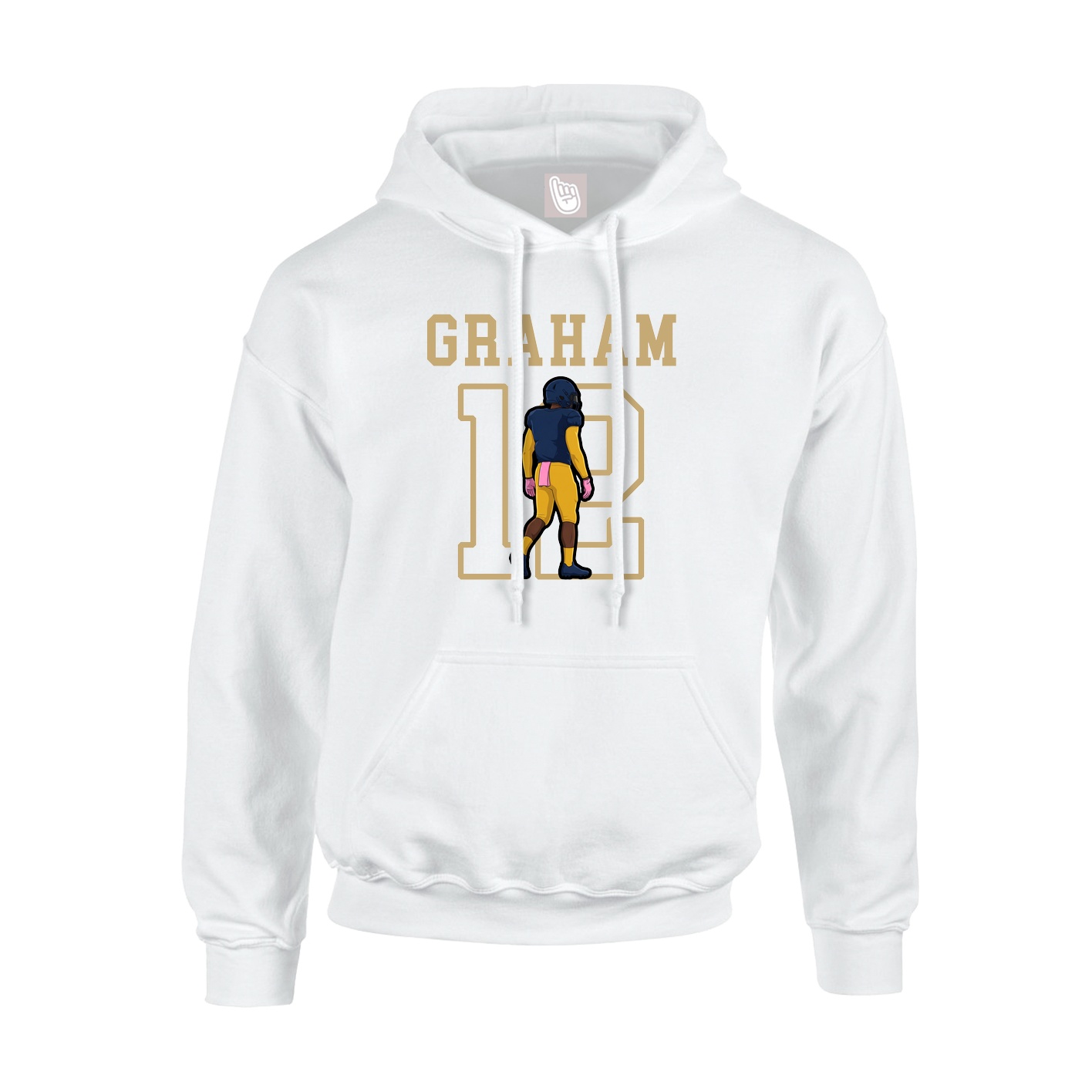 Youth Hoodie — Shirsey in White