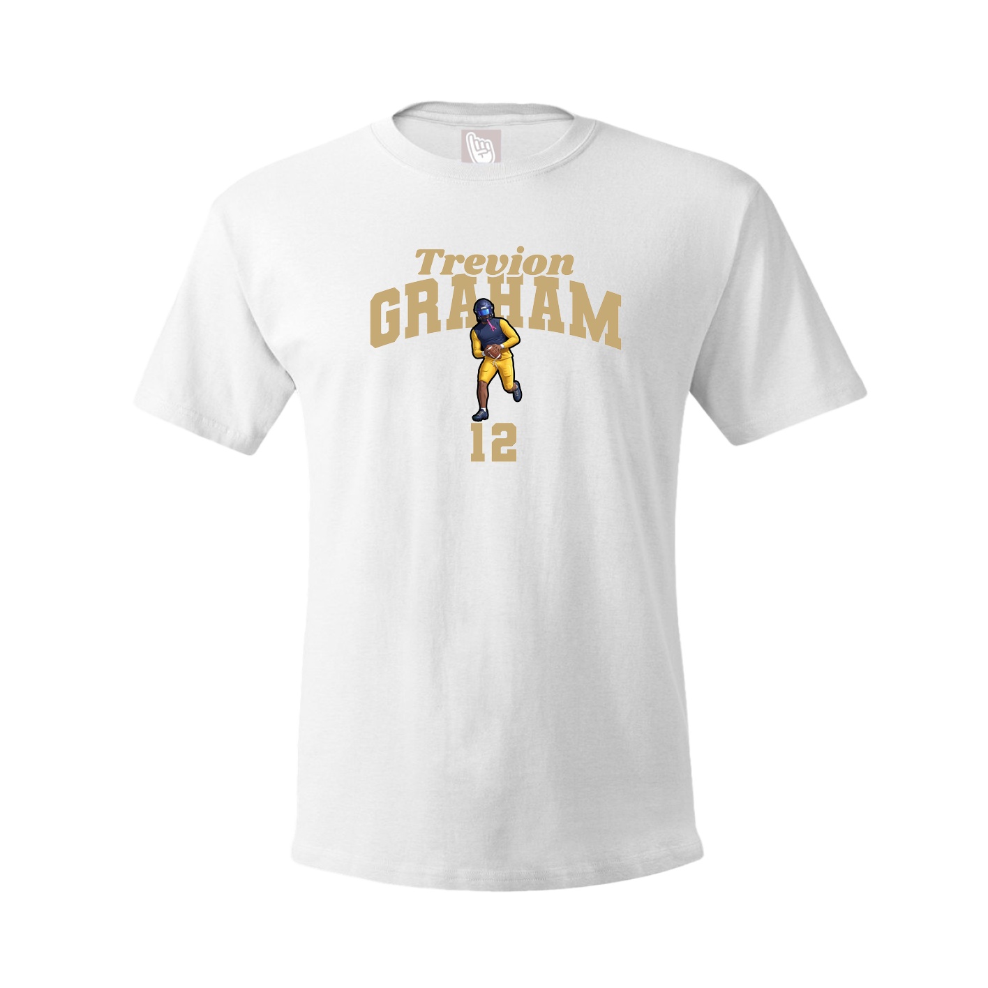Youth Tee — Signature Arch in White