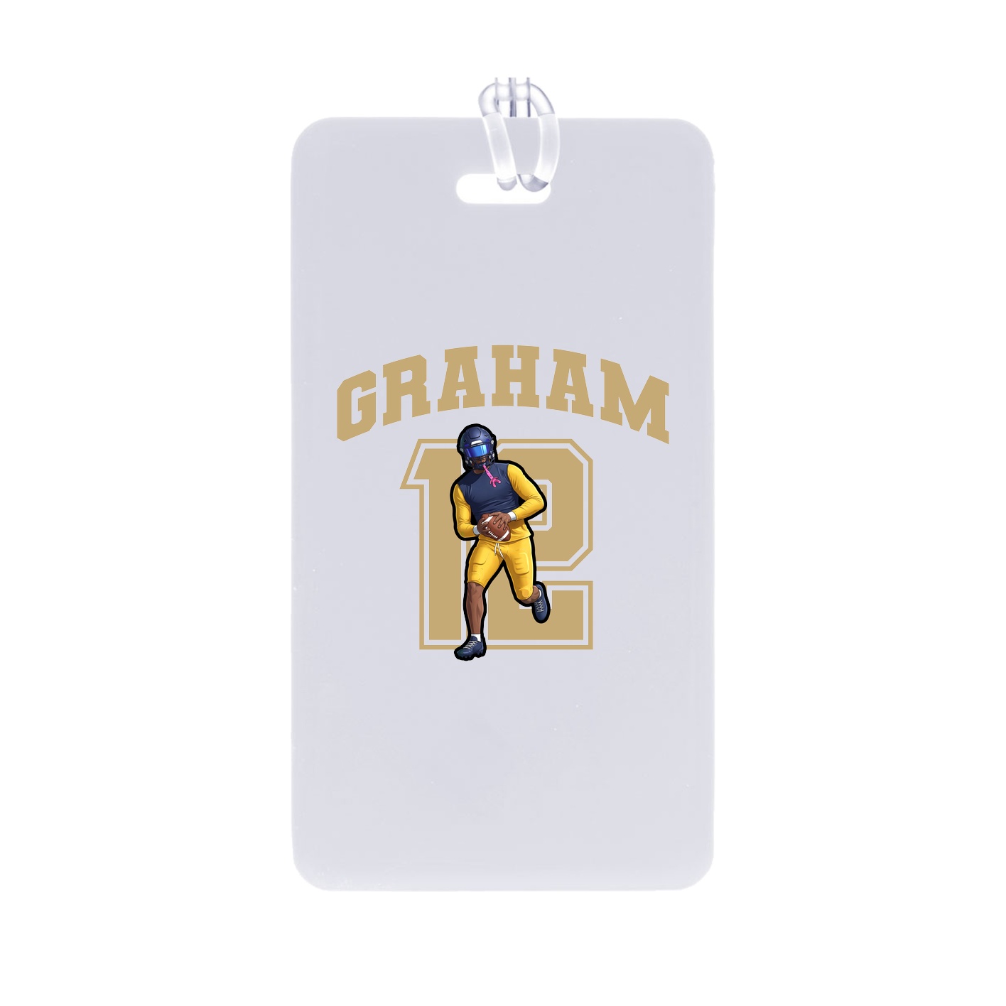 Bag Tag — Number in Classic