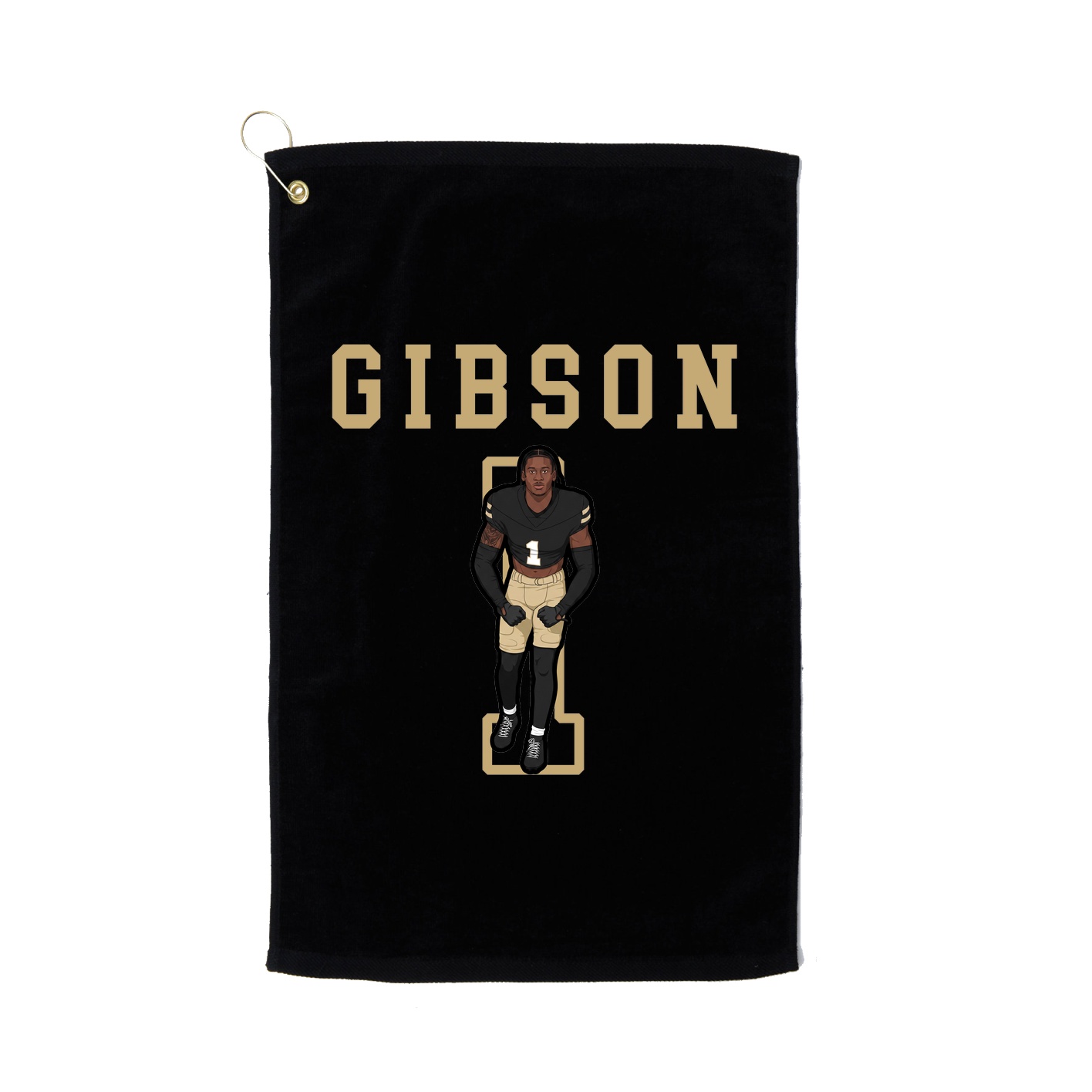 Golf Towel — Shirsey in Black