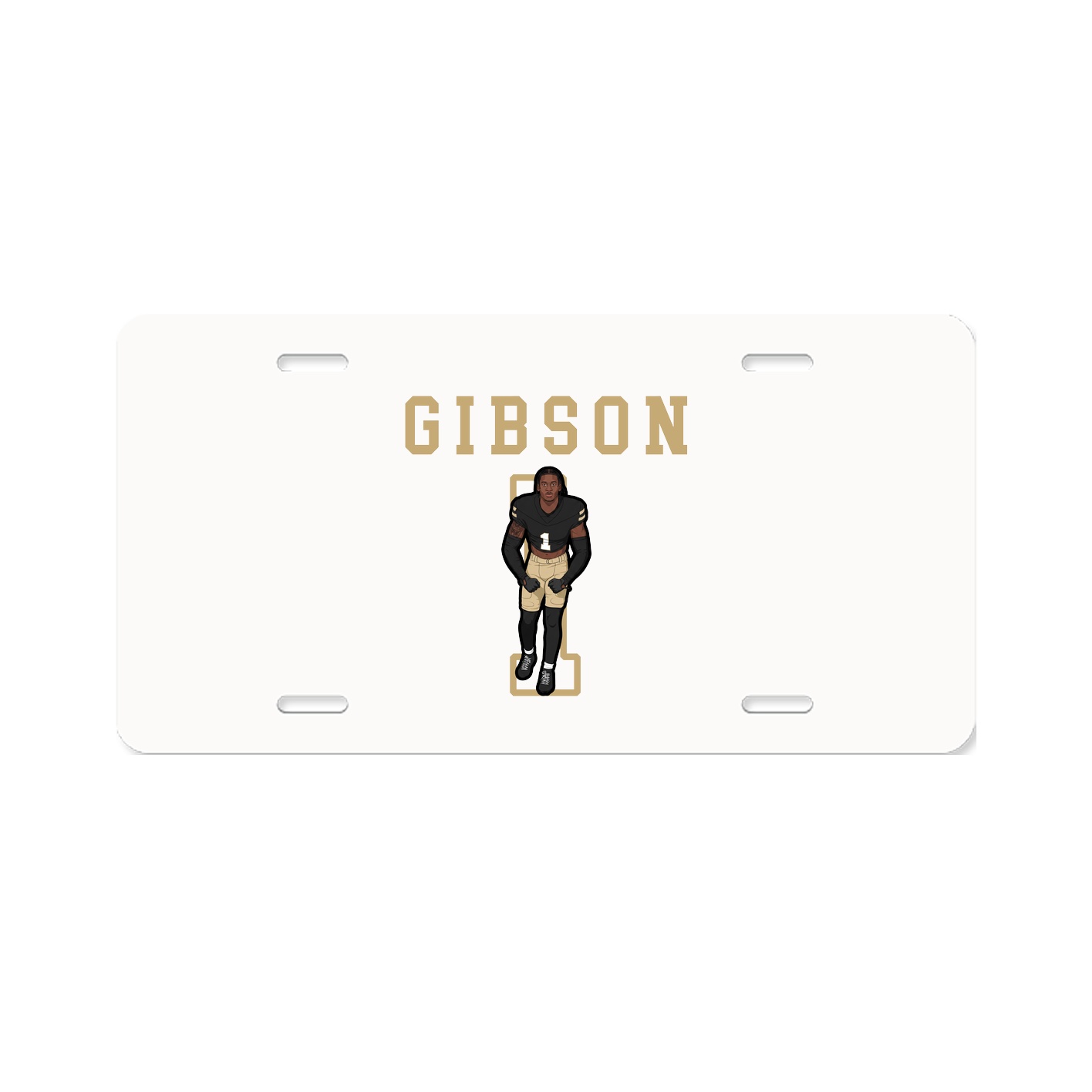 License Plate — Shirsey in Classic