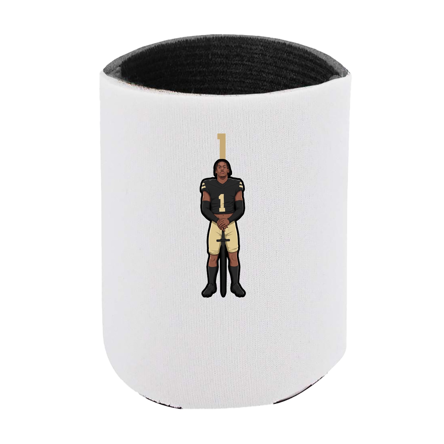 Can Holder — Number Top in White
