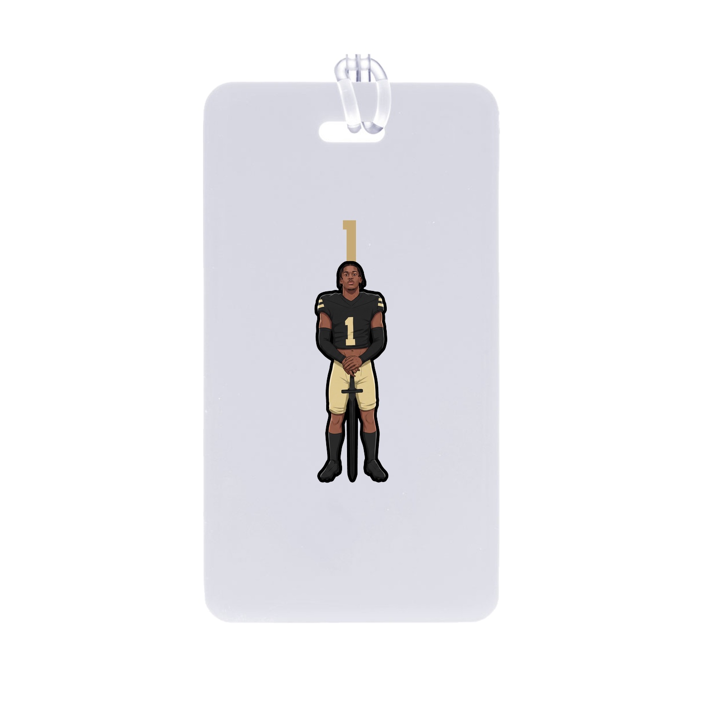Bag Tag — Number Top in Classic