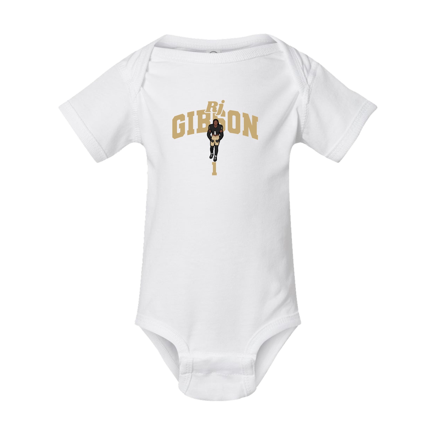 Baby Onesie — Signature Arch in White