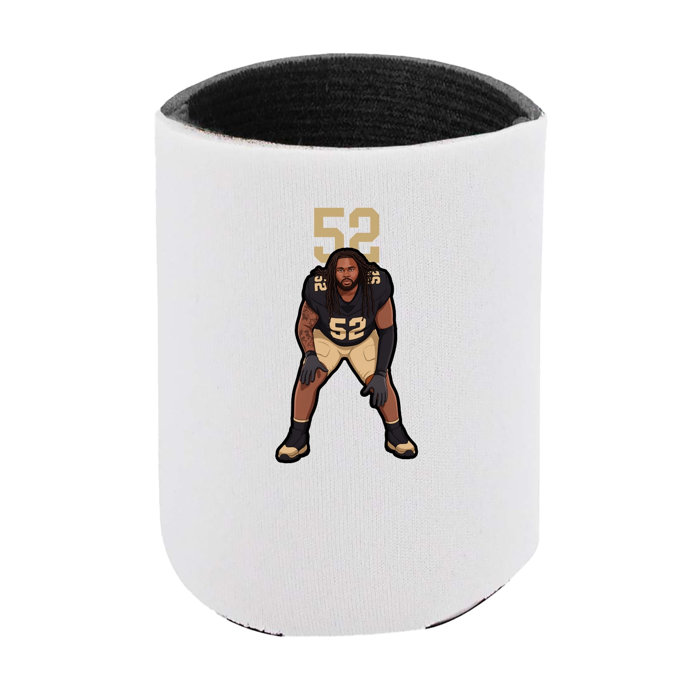 Can Holder — Number Top in White