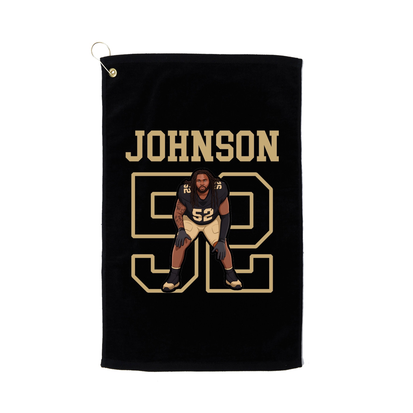 Golf Towel — Shirsey in Black