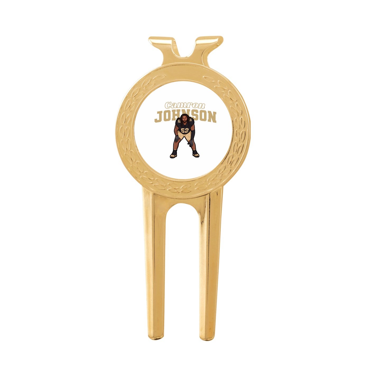 Divot Tool with Ball Marker — Name Arch in Classic
