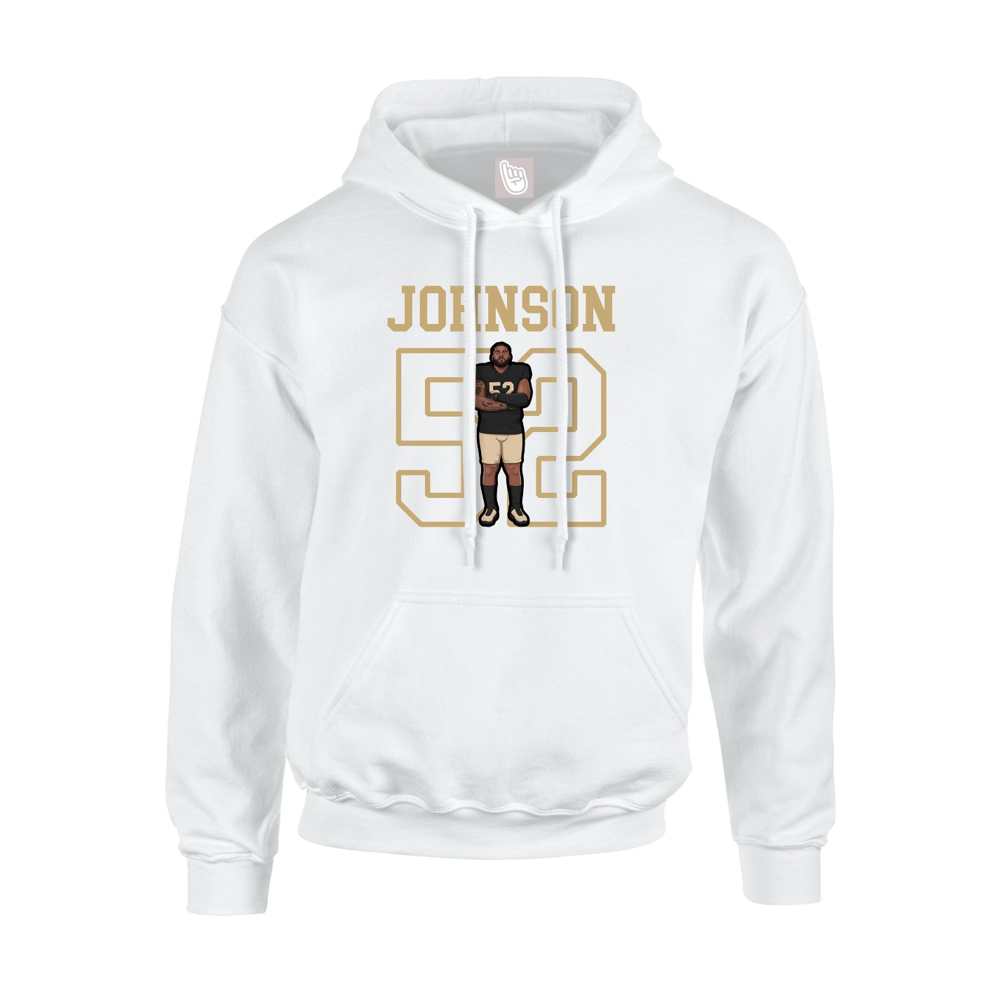 Youth Hoodie — Shirsey in White