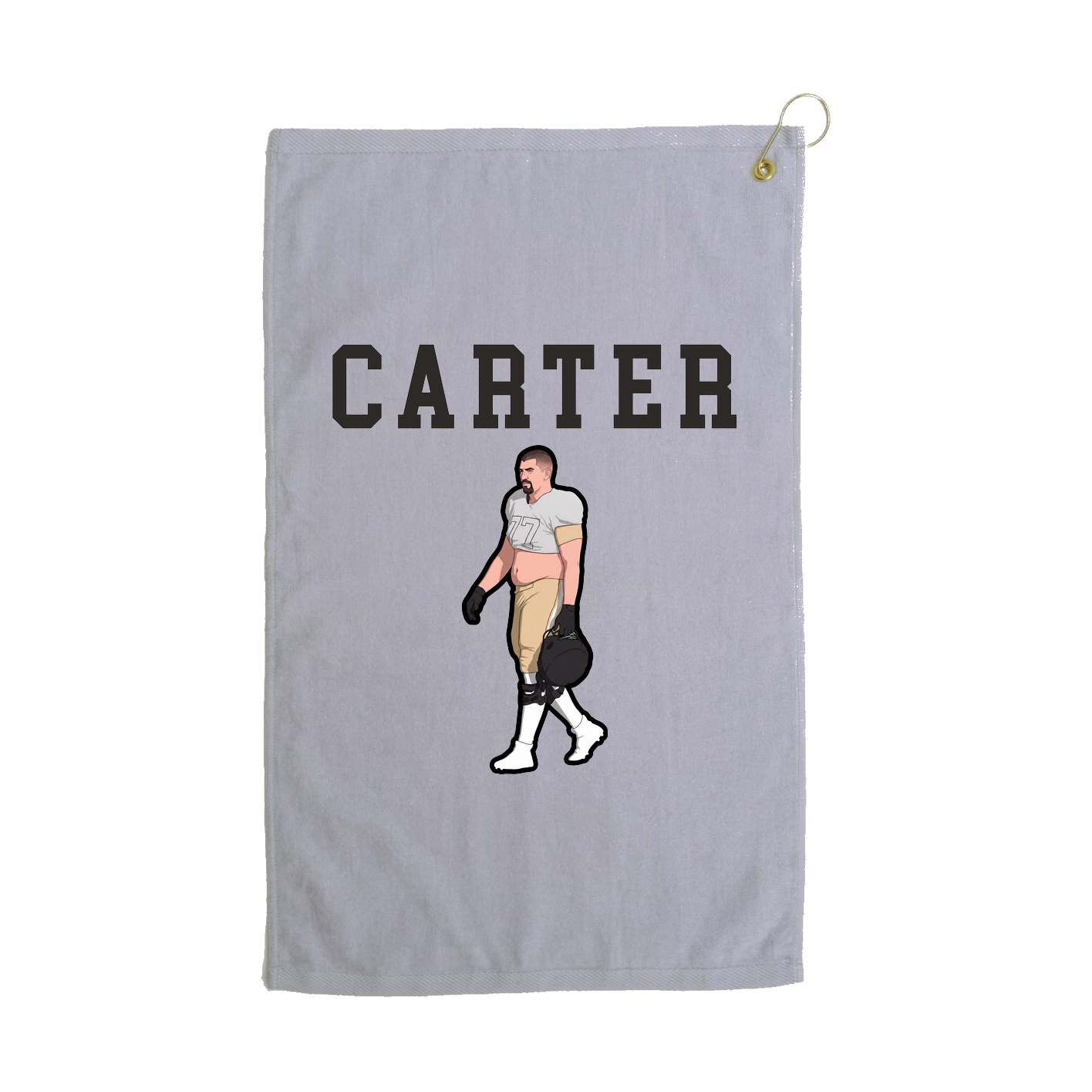 Golf Towel — Shirsey in Grey
