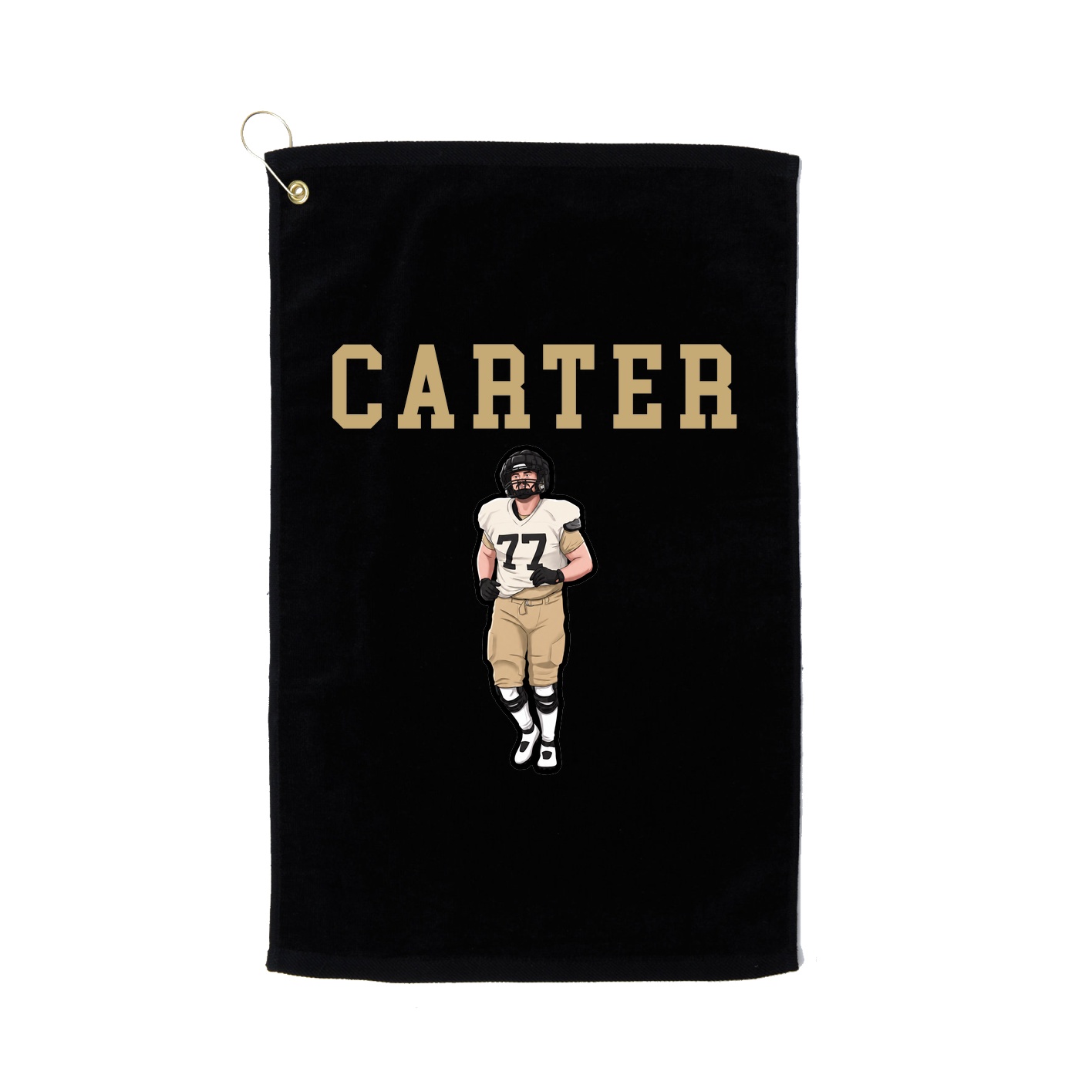 Golf Towel — Shirsey in Black