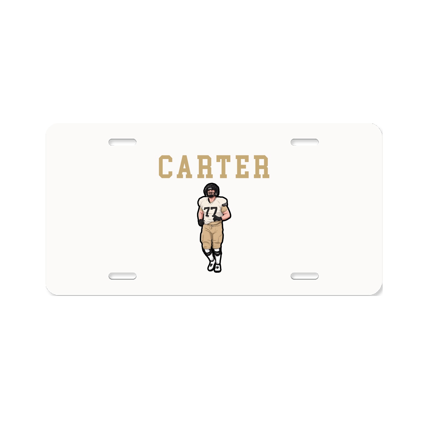 License Plate — Shirsey in Classic