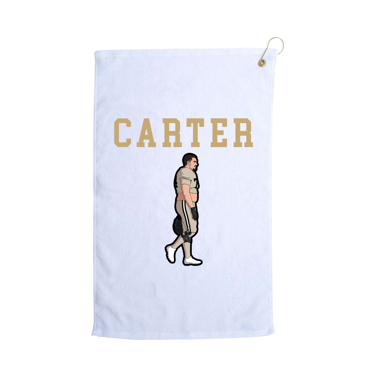 Golf Towel — Shirsey in White