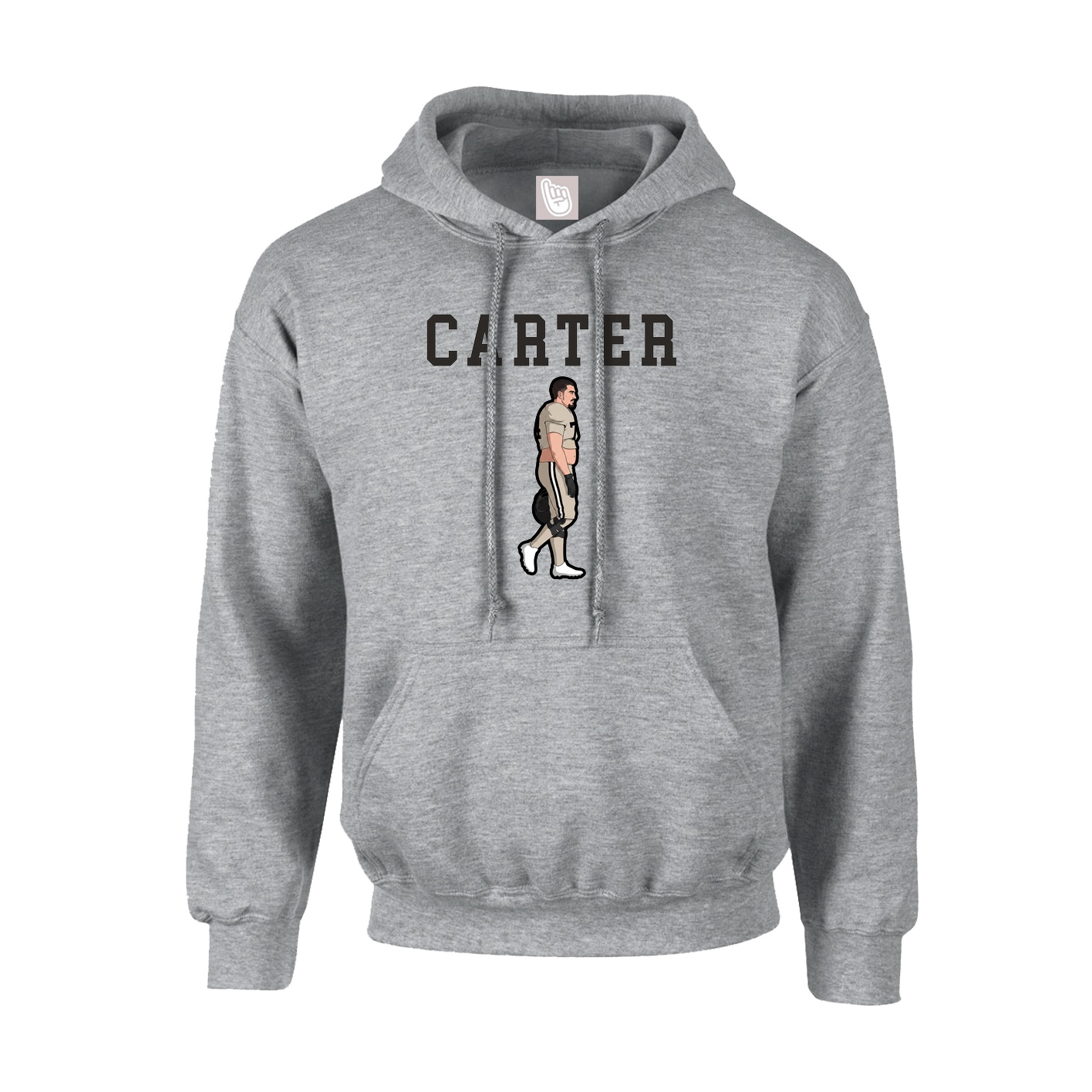 Youth Hoodie — Shirsey in Grey