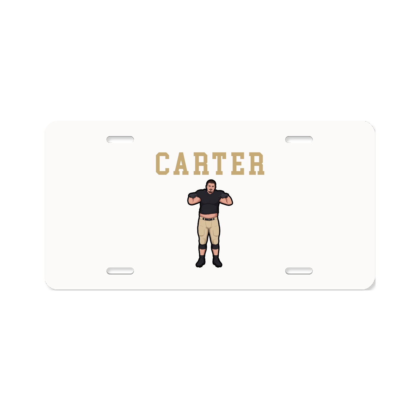 License Plate — Shirsey in Classic