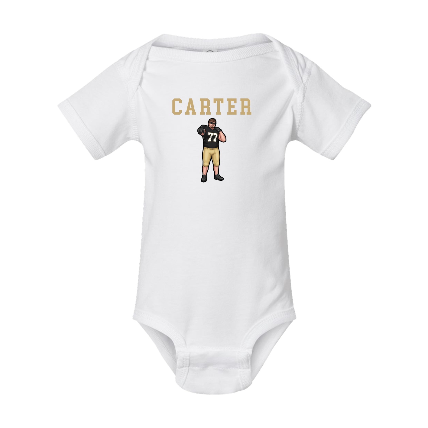 Baby Onesie — Shirsey in White