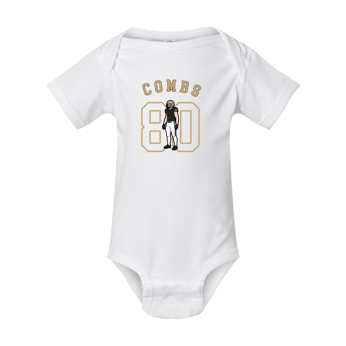 Baby Onesie — Shirsey Arch in White