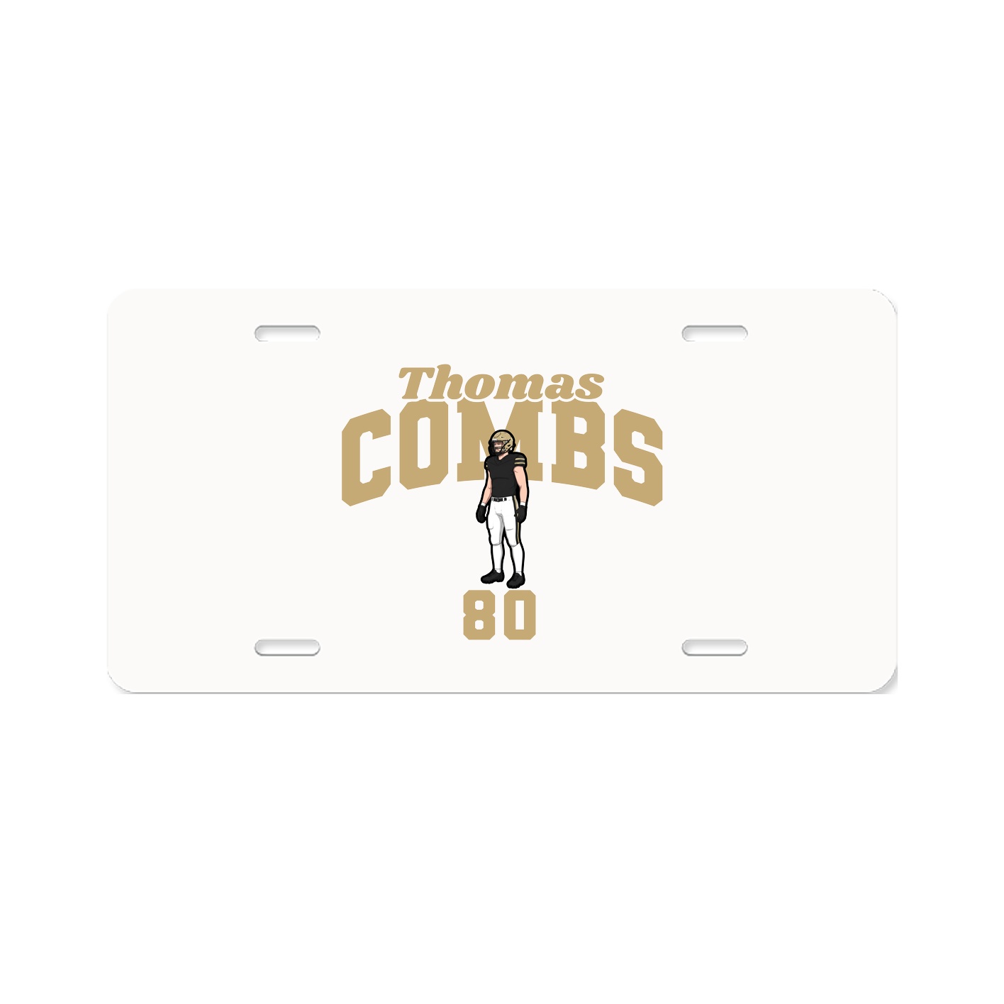 License Plate — Signature Arch in Classic