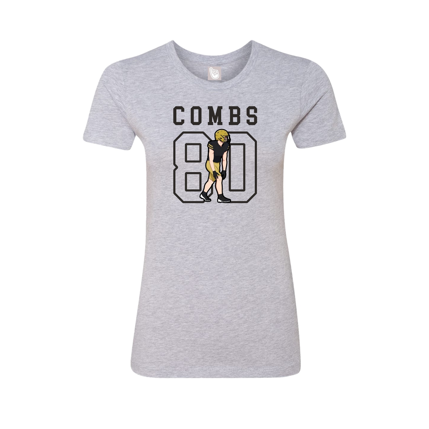 Fitted Women's Tee — Shirsey in Grey