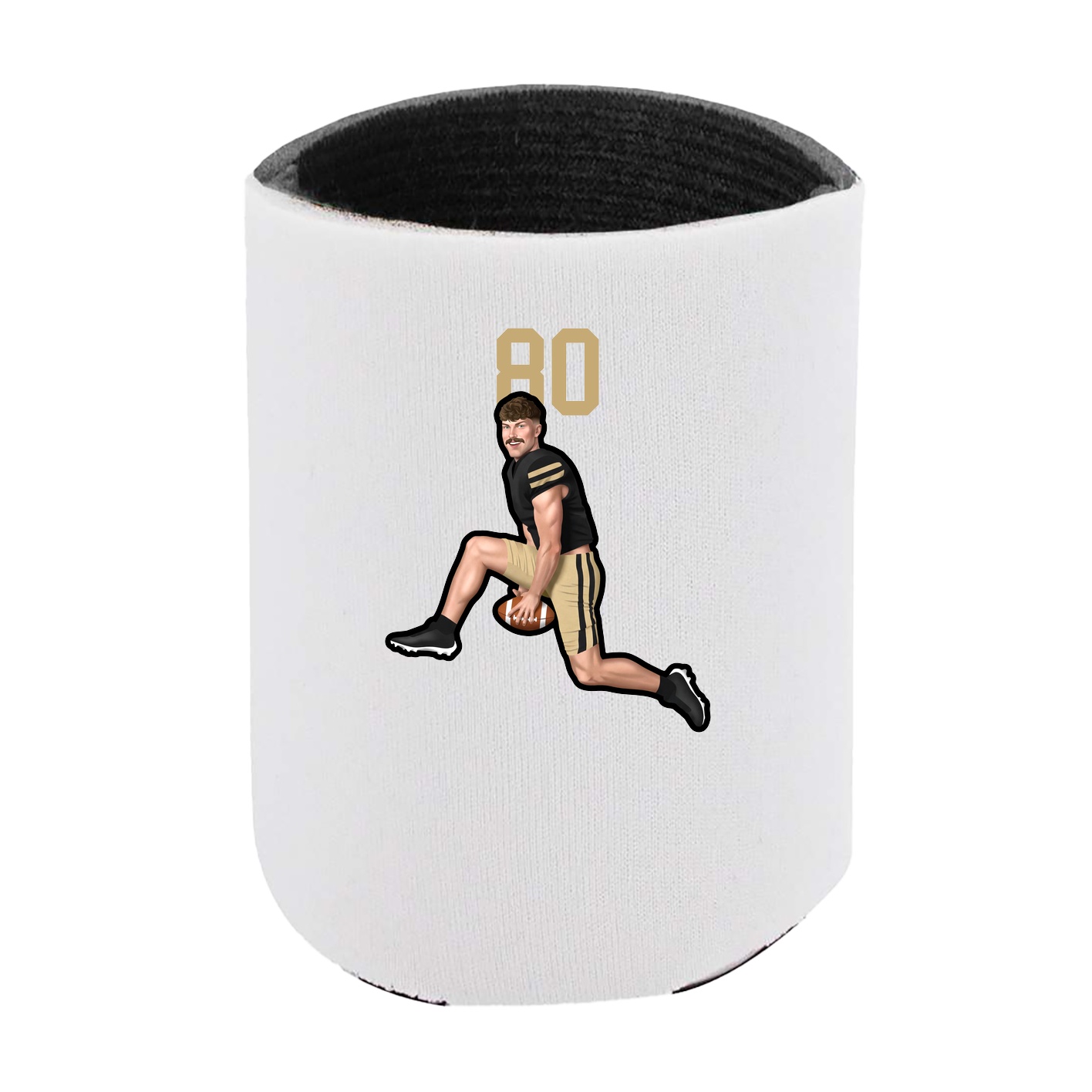 Can Holder — Number Top in White