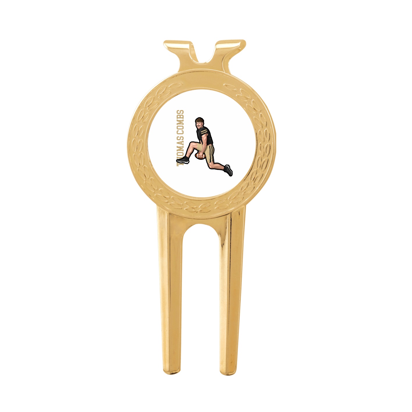 Divot Tool with Ball Marker — Name Vertical in Classic