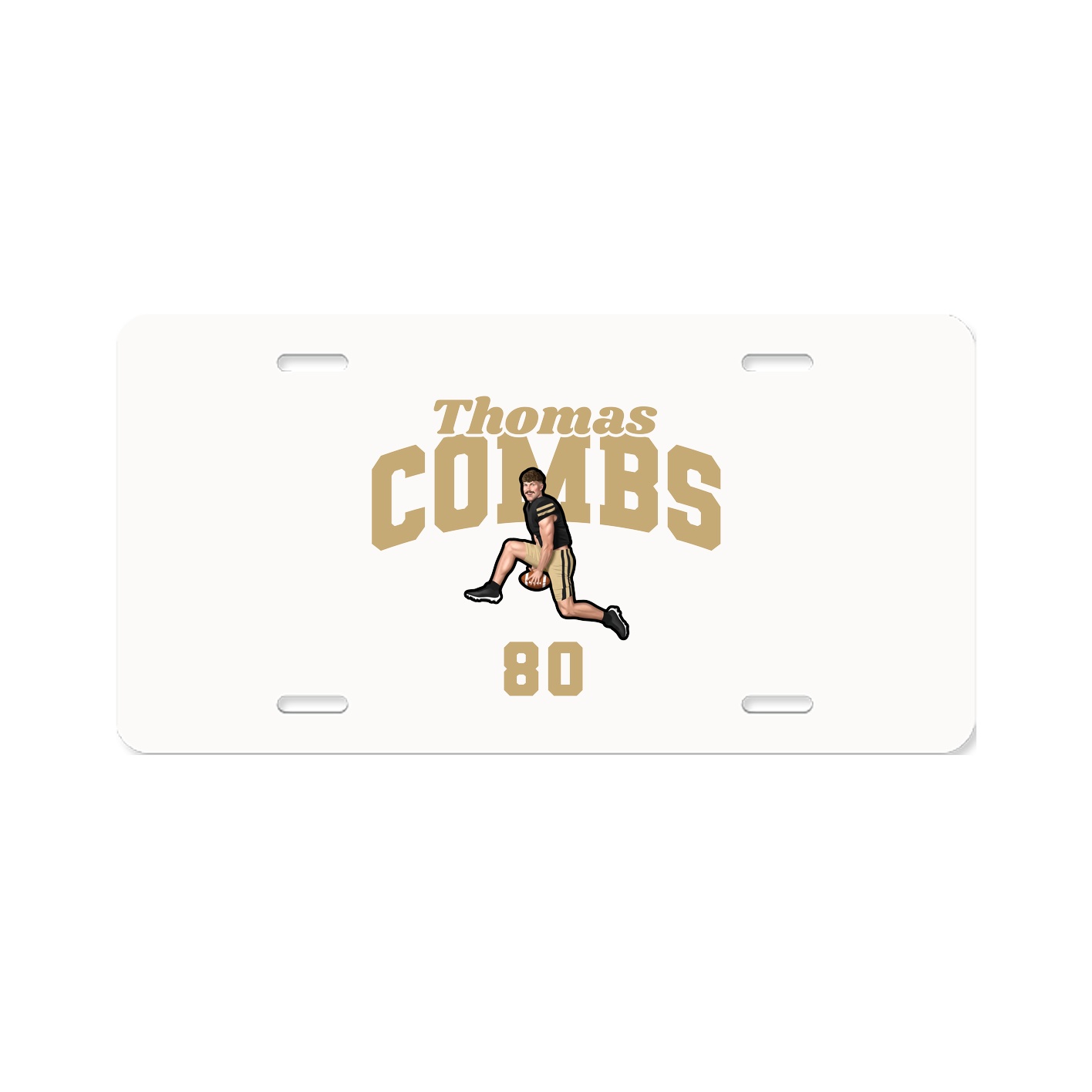 License Plate — Signature Arch in Classic
