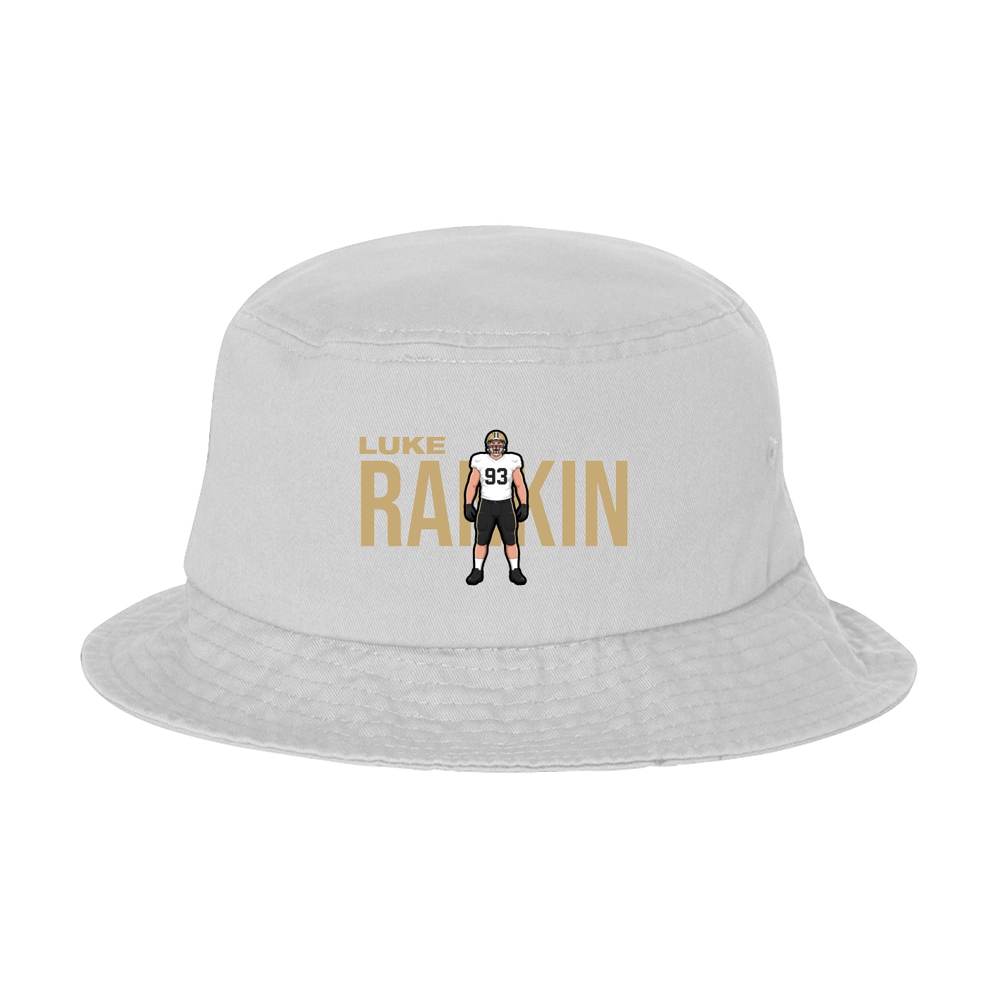 Bucket Cap — Player Name in White