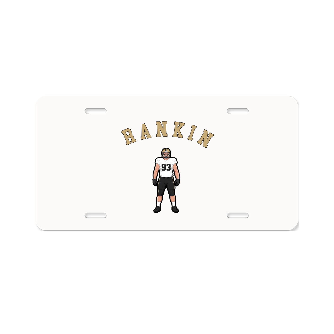 License Plate — Shirsey Arch in Classic