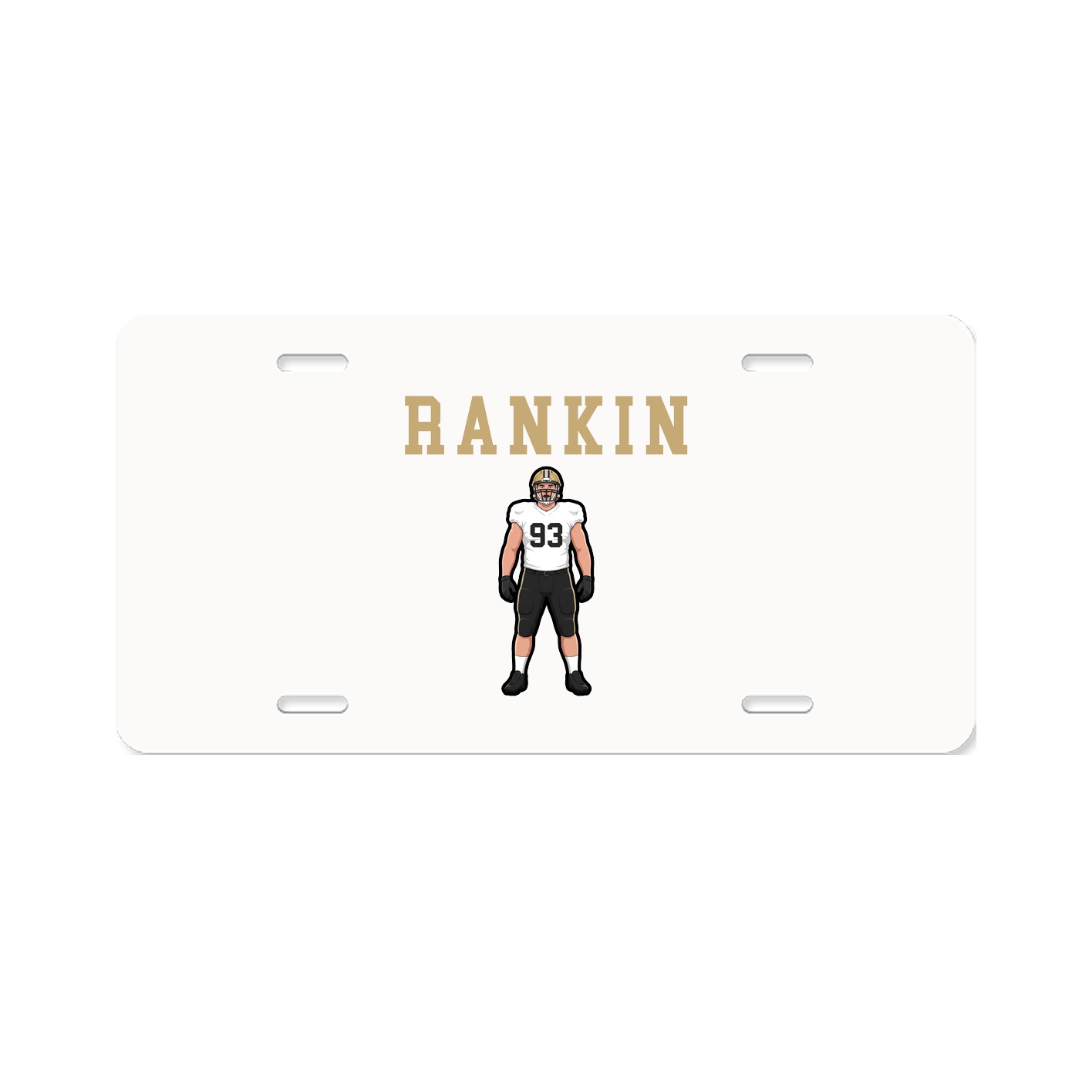 License Plate — Shirsey in Classic